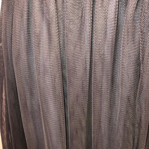 Weston Short Sleeve Overlay Bodice with Attached Sheer Netting Skirt Size M - Picture 9 of 15